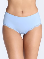 Boux Avenue Blue Kaylee Lace Knickers 5 Pack - Image 2 of 5