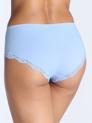 Boux Avenue Blue Kaylee Lace Knickers 5 Pack - Image 3 of 5