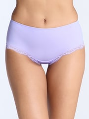 Boux Avenue Blue Kaylee Lace Knickers 5 Pack - Image 4 of 5