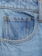 Mango Blue High Rise Balloon Jeans - Image 8 of 8