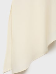 Mango Cream Sleeveless Asymmetric Top - Image 6 of 6