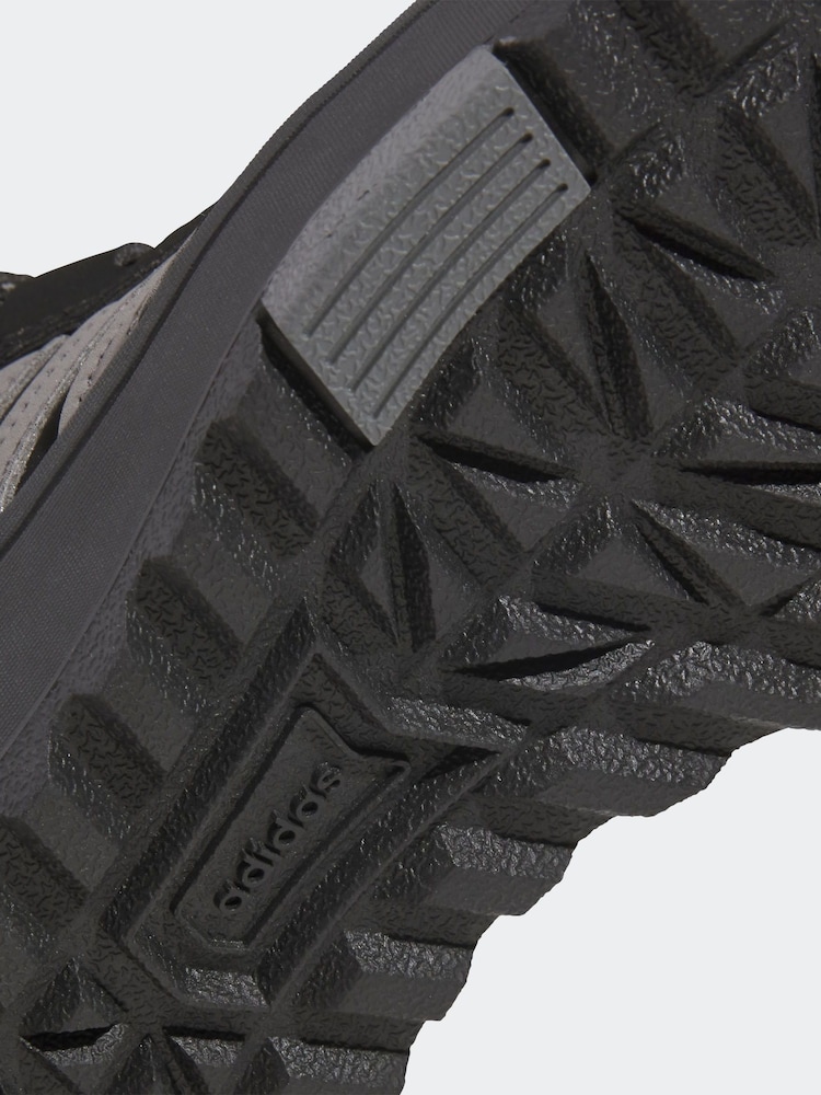 adidas Black Hoops 4.0 Mid Lace Kids Trainers - Image 9 of 9 adidas Black Hoops 4.0 Mid Lace Kids Trainers - Image 9 of 9