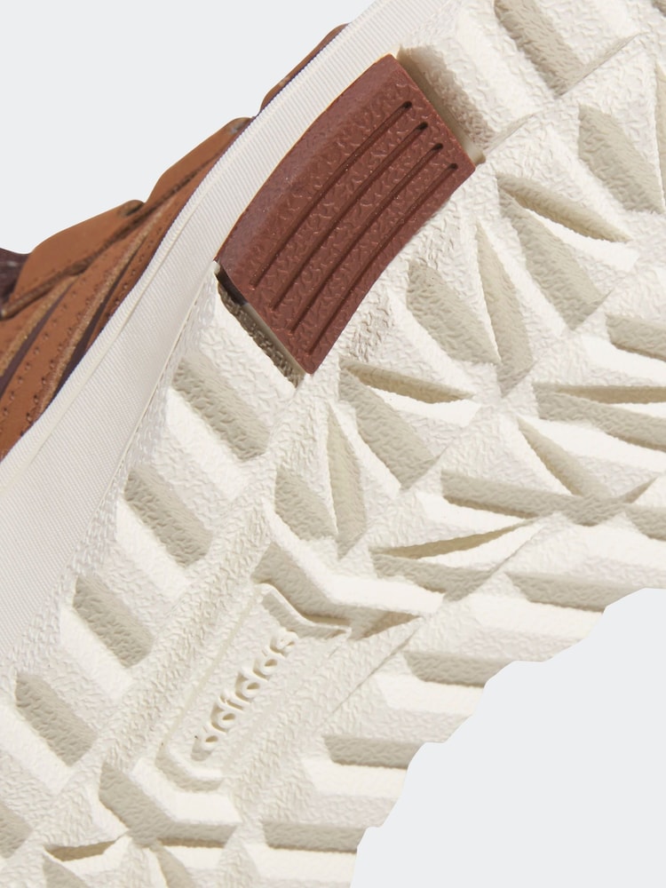 adidas Brown Hoops 4.0 Mid Lace Kids Trainers - Image 9 of 9 adidas Brown Hoops 4.0 Mid Lace Kids Trainers - Image 9 of 9