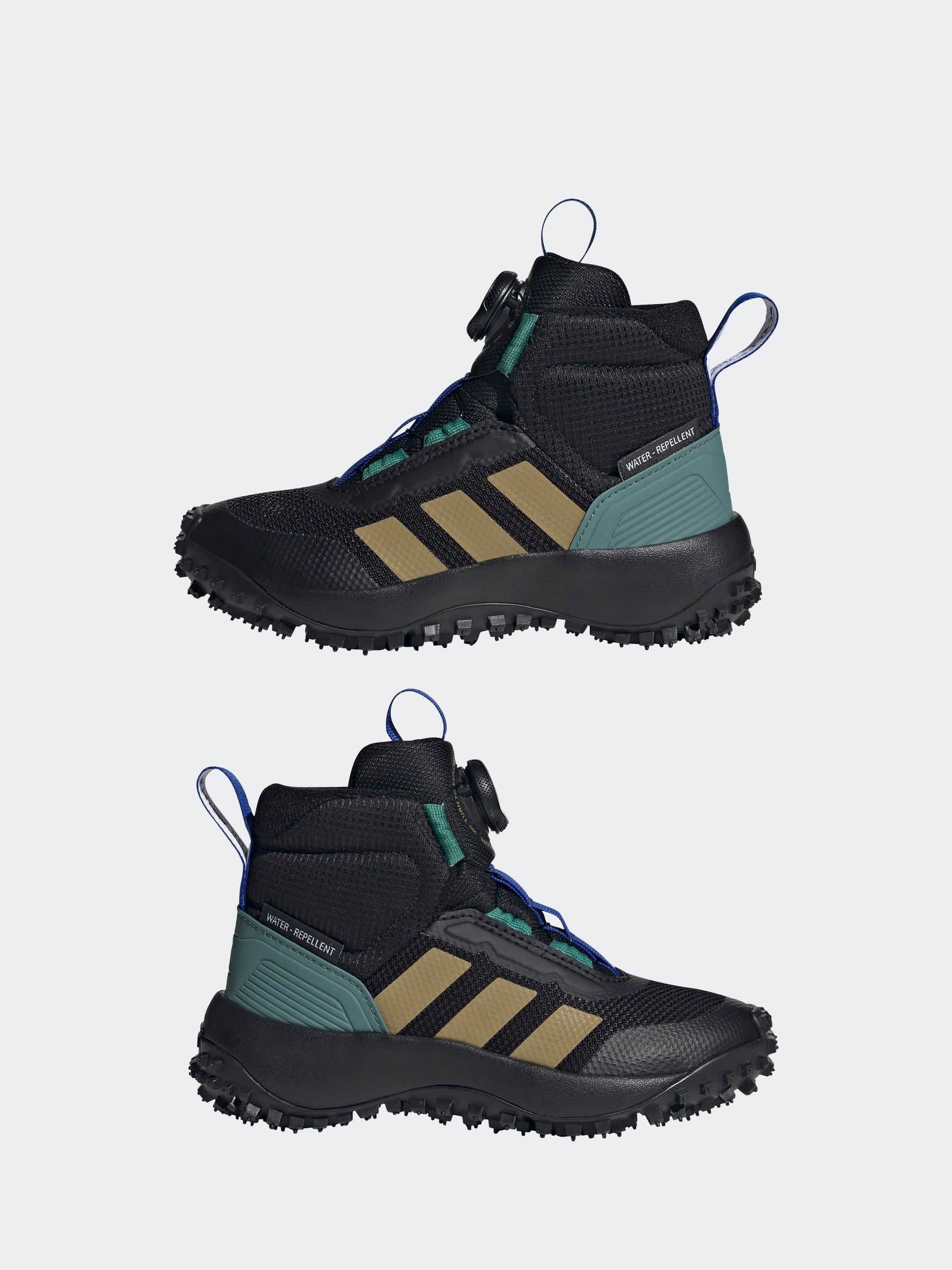 Buy adidas Black Fortatrail Boa Cosy Fleece Lining Mid Kids Boots