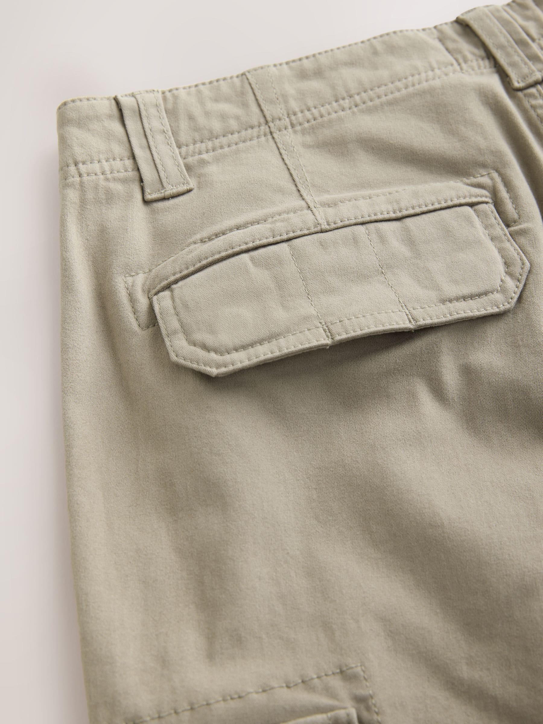 Buy Stone Straight Fit Cotton Stretch Cargo Trousers from Next Canada