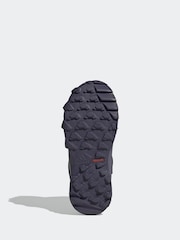 adidas Purple Terrex Snow CF CLIMAWARM Cosy Winter Kids Boots - Image 6 of 9