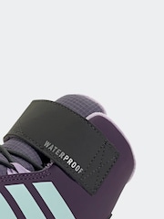 adidas Purple Terrex Snow CF CLIMAWARM Cosy Winter Kids Boots - Image 8 of 9