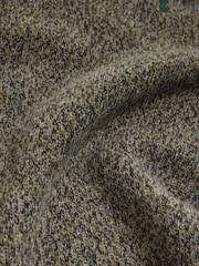 Green Regular Fit Signature 100% Lambswool Stag Crew Jumper - Image 9 of 10