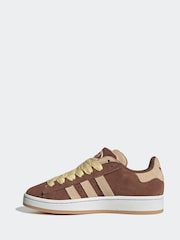 adidas Originals Brown Campus 00S Double W Trainers - Image 2 of 9