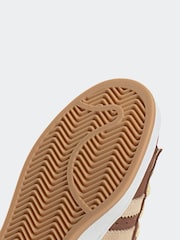 adidas Originals Brown Campus 00S Double W Trainers - Image 9 of 9