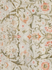 Hug Rug Beige Green Floral British Mde Washable Country Paisley Rug - Image 6 of 6