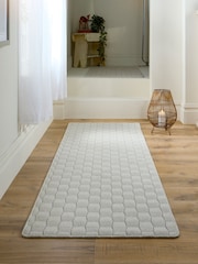 My Mat Ivory Sculptured Washable Stain Resistant Runner - Image 2 of 6