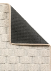 My Mat Ivory Sculptured Washable Stain Resistant Runner - Image 4 of 6