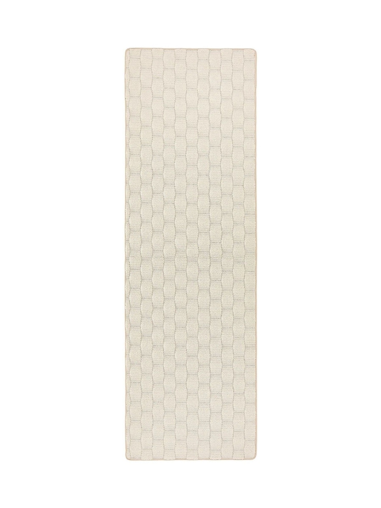 My Mat Ivory Sculptured Washable Stain Resistant Runner - Image 6 of 6