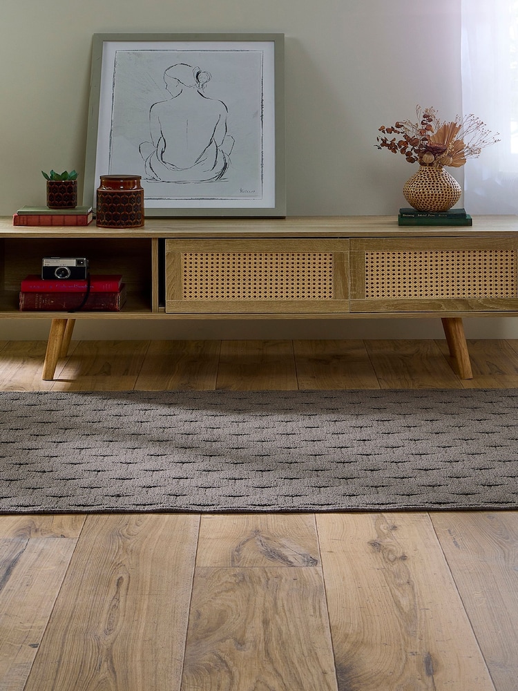My Mat Mink Sculptured Washable Stain Resistant Runner - Image 2 of 6