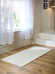My Mat Ivory Sculptured Washable Stain Resistant Runner - Image 2 of 6