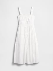 Gap White DÔEN Eyelet Maxi Dress - Image 7 of 8
