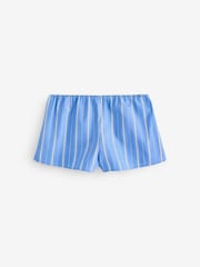 Gap Blue Stripe DÔEN Poplin Shorts - Image 5 of 8