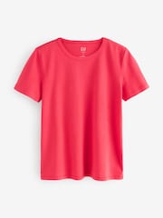 Gap Red Crew Neck Vintage 100% Organic Cotton Short Sleeve T-Shirt - Image 1 of 4