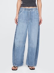 Gap – UltraSoft – Easy Horseshoe – Jeans mit mittelhohem Bund - Bild 1 von 5