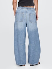 Gap – UltraSoft – Easy Horseshoe – Jeans mit mittelhohem Bund - Bild 2 von 5