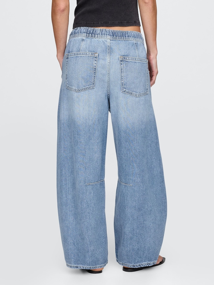 Gap – UltraSoft – Easy Horseshoe – Jeans mit mittelhohem Bund - Bild 2 von 5