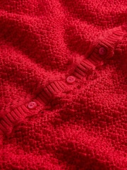 Gap Red DÔEN Linen-Blend Short Sleeve Cardigan - Image 6 of 6