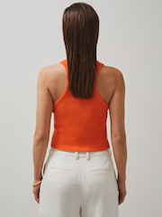 Reiss Papaya Anniston McLaren F1 Team Cotton Logo Vest - Image 3 of 4