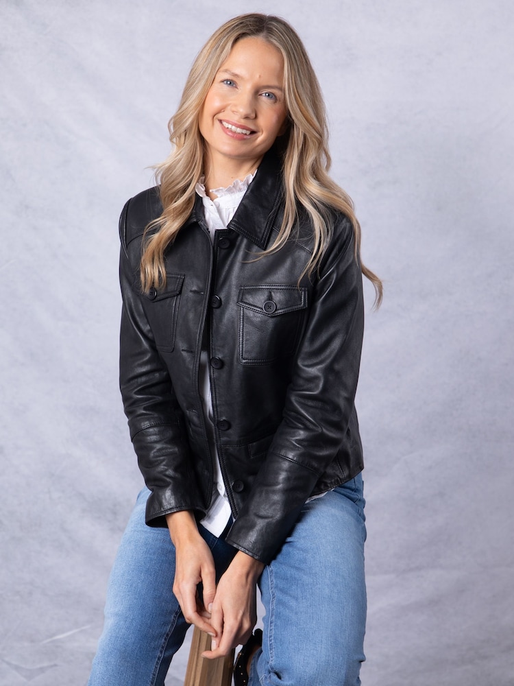 Lakeland Leather Black Askrigg Jacket - Image 2 of 9