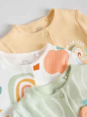 Yellow Baby Footless Character Sleepsuits 3 Pack (0mths-3yrs) - Image 10 of 15