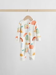 Yellow Baby Footless Character Sleepsuits 3 Pack (0mths-3yrs) - Image 3 of 15