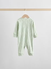 Yellow Baby Footless Character Sleepsuits 3 Pack (0mths-3yrs) - Image 6 of 15