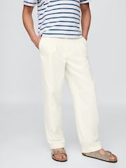 Gap White DÔEN Pleated Denim Trousers - Image 5 of 8