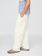 Gap White DÔEN Pleated Denim Trousers - Image 7 of 8