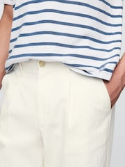 Gap White DÔEN Pleated Denim Trousers - Image 8 of 8