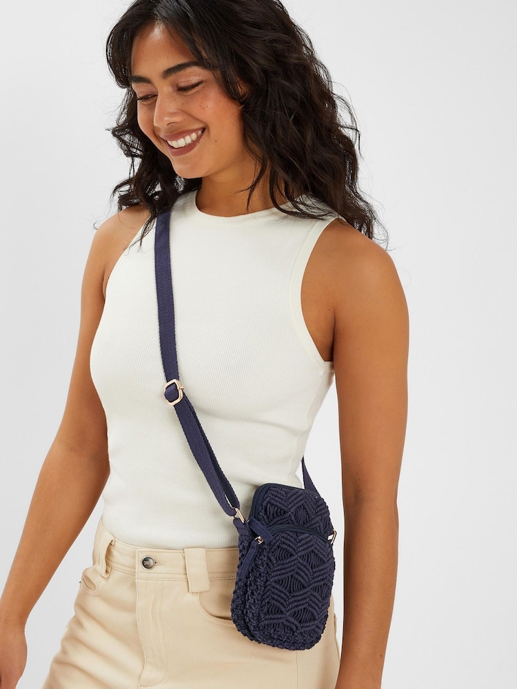 Torbica za telefon Accessorize Macrame - Slika 2 iz 6