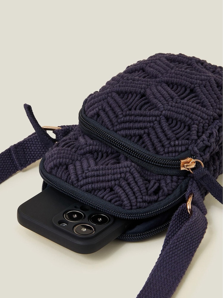 Torbica za telefon Accessorize Macrame - Slika 6 iz 6