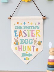 Personalised Easter Egg Hunt Hanging Sign by PMC - Image 2 of 3