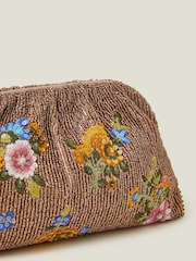 Bolso cartera de mano con cuentas florales de Accessorize - Imagen 3 de 5