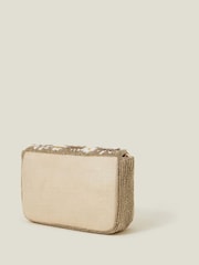 Accessorize Hand Beaded 3D Floral Crossbody Bag - Imagen 2 de 5