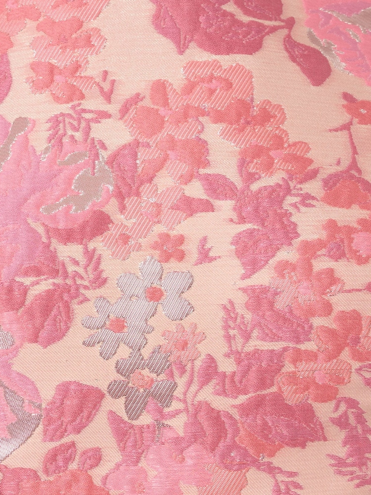 Adrianna Papell Pink Sleeveless Tie Front Dress - Image 6 of 6
