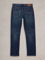 أزرق فاتح - White Stuff Eastwood Zip Fly Straight Jeans - صورة 6 من 7