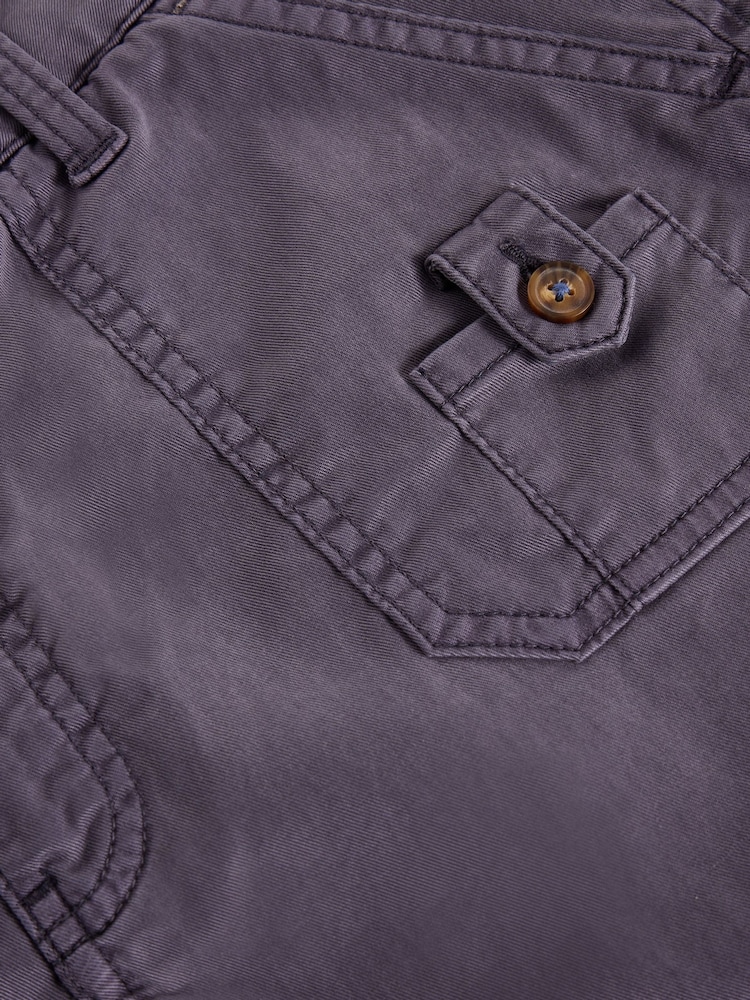 White Stuff Purple Mollie Combat Shorts - Image 6 of 6