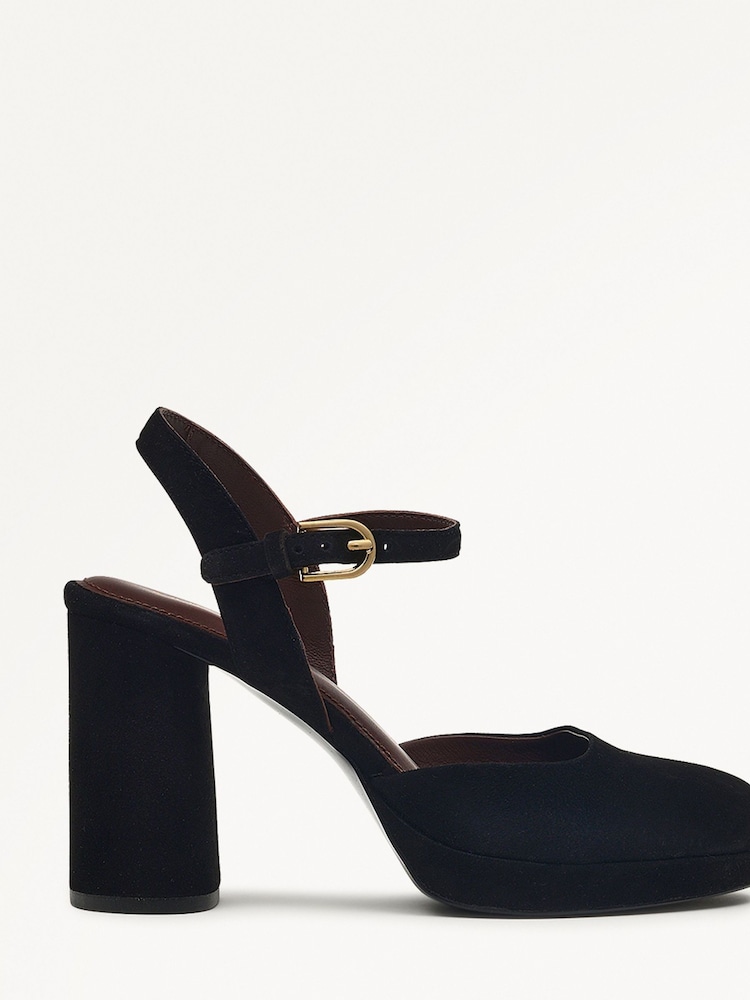 črna - Radley Ivydale Crescent 2-Part Platform Heel Shoes - Slika 2 iz 4 črna - Radley Ivydale Crescent 2-Part Platform Heel Shoes - Slika 2 iz 4