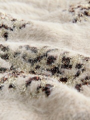 Snežinka nevtralne barve - Pleteni pes skakalec - Slika 6 iz 6