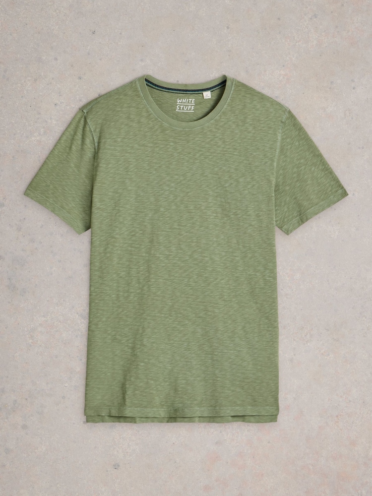Tricou White Stuff Abersoch cu mânecă scurtă, 100% bumbac - Image 5 of 6