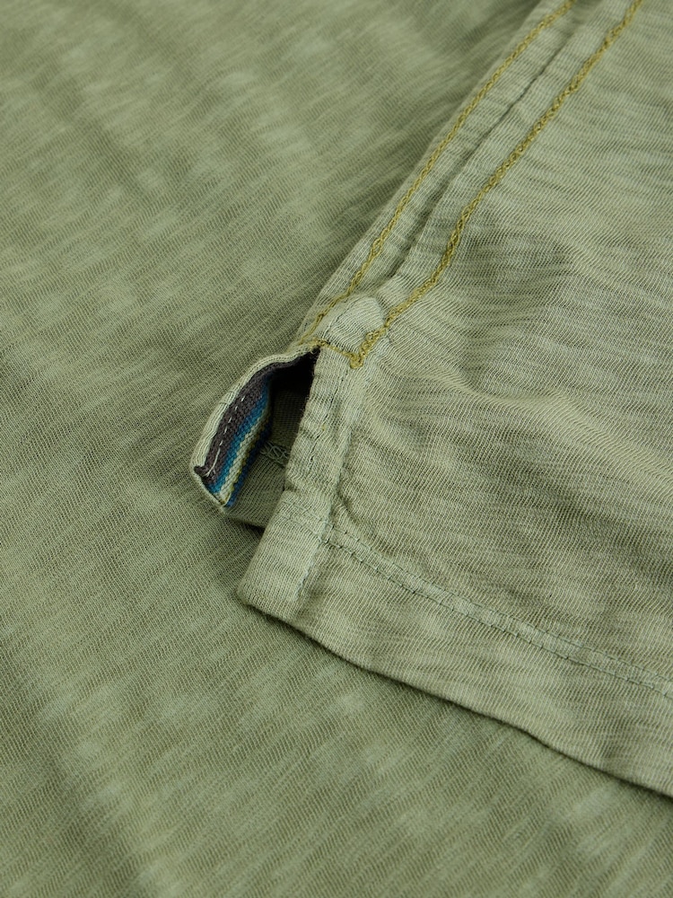 White Stuff Green 100% Cotton Abersoch Short Sleeve T-Shirt - Image 6 of 6