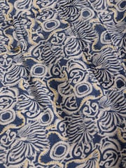 White Stuff Blue Rowena 100% Linen Trousers - Image 6 of 6