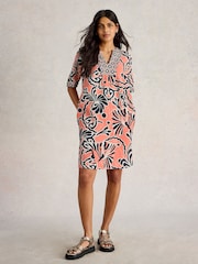 White Stuff Pink Ash 100% Linen Dress - Image 1 of 6