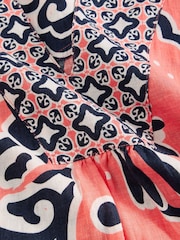 White Stuff Pink Ash 100% Linen Dress - Image 6 of 6